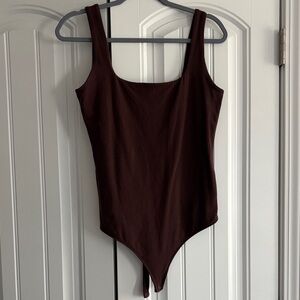 Brown A&F Bodysuit